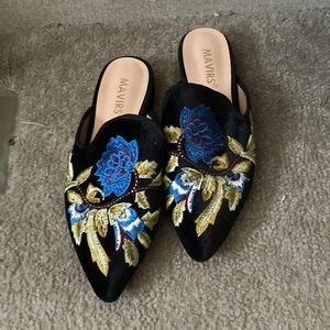 Mavirs Women’s Slide Mule Velvet